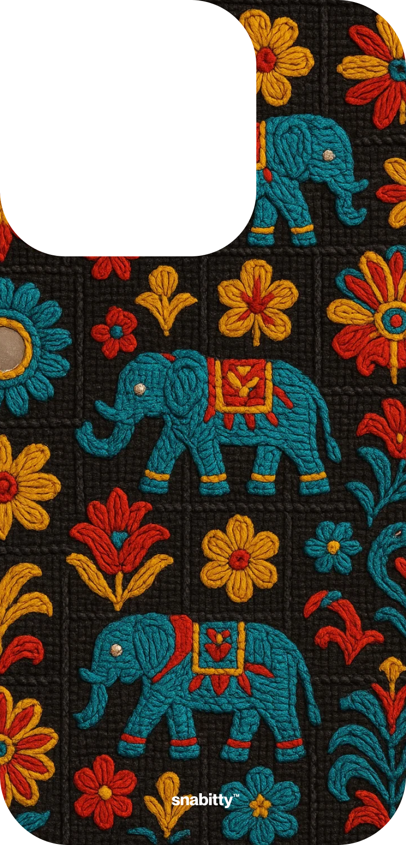 Kutch embroidery motif 1