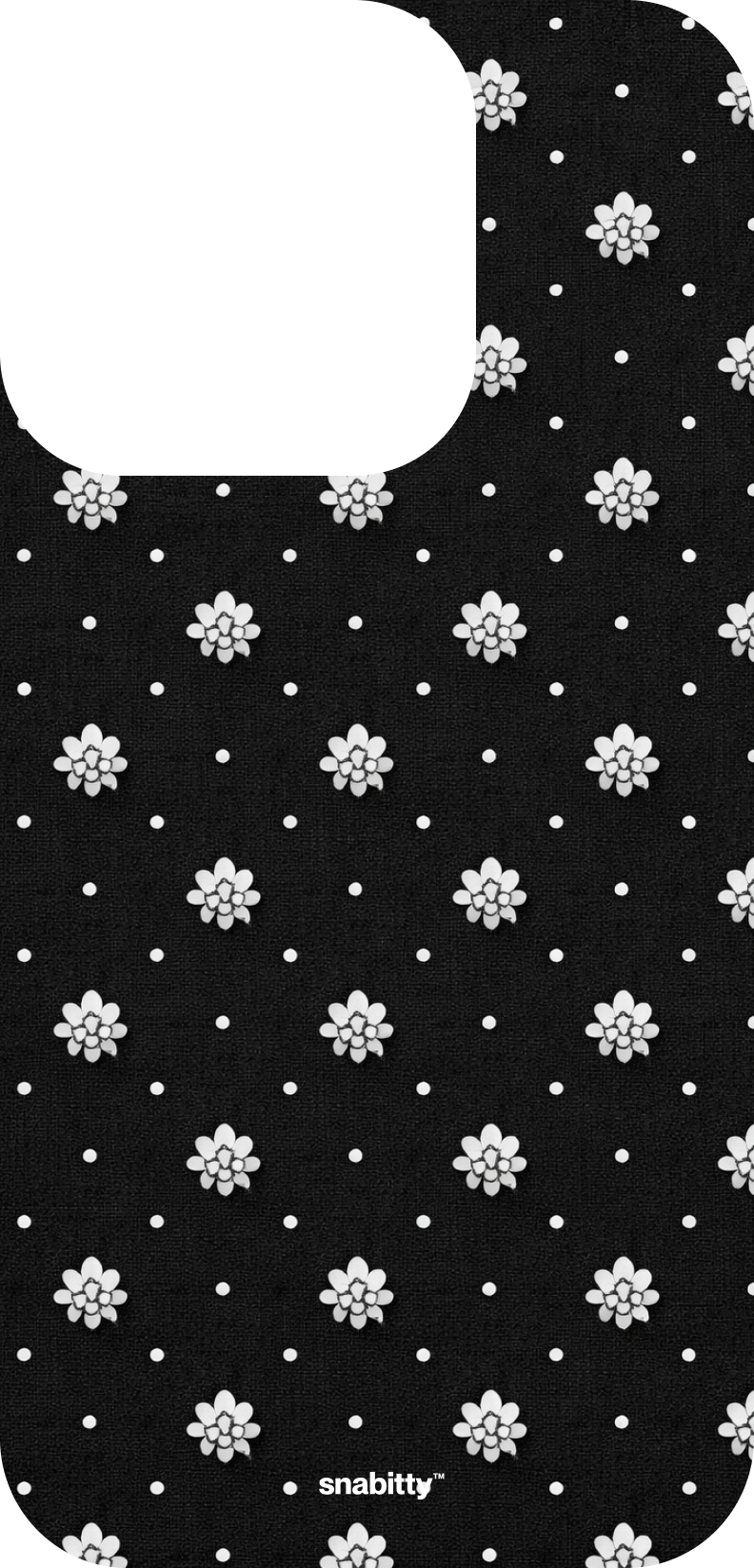 Black Buti Motif 1 Chikankari