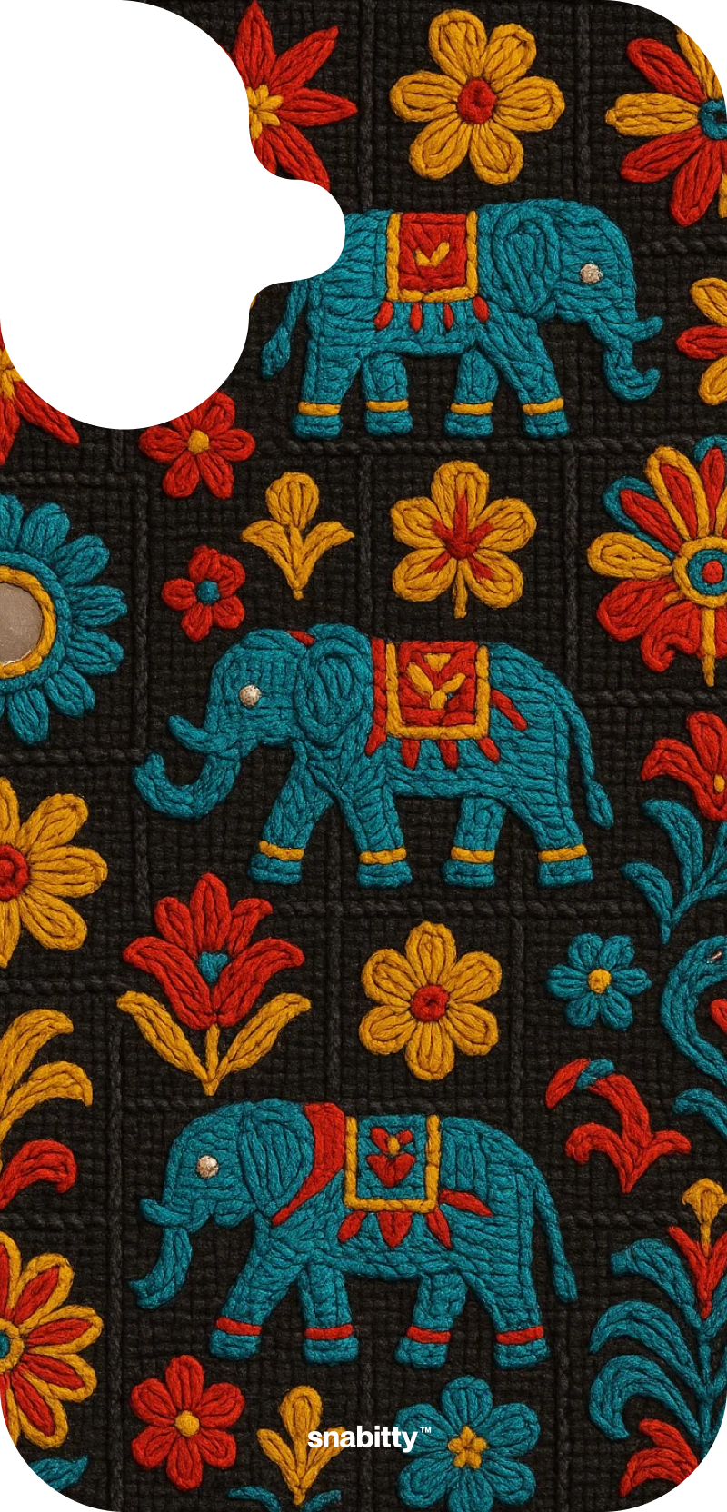 Kutch embroidery motif 1