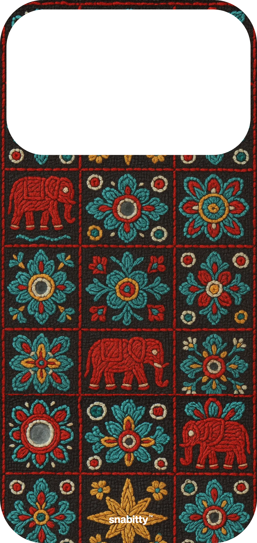 Kutch embroidery motif 2