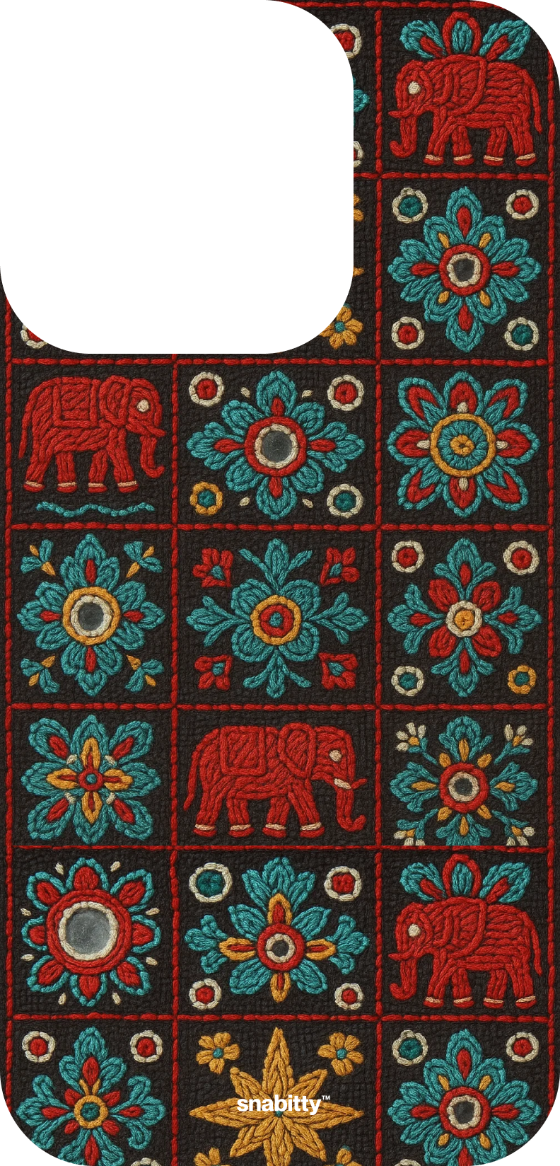Kutch embroidery motif 2