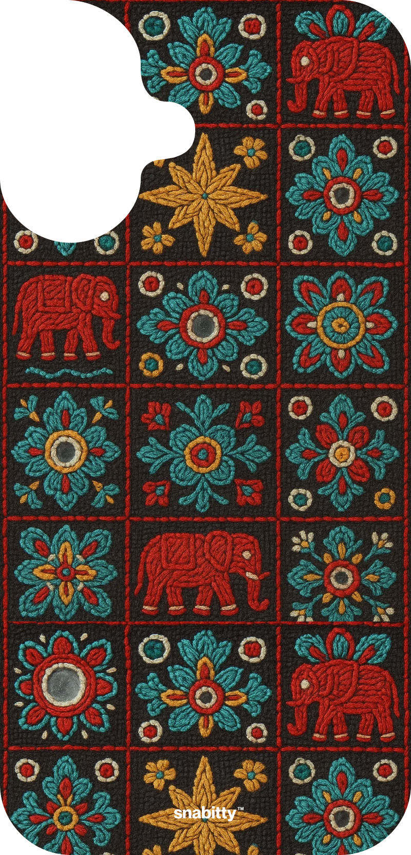 Kutch embroidery motif 2