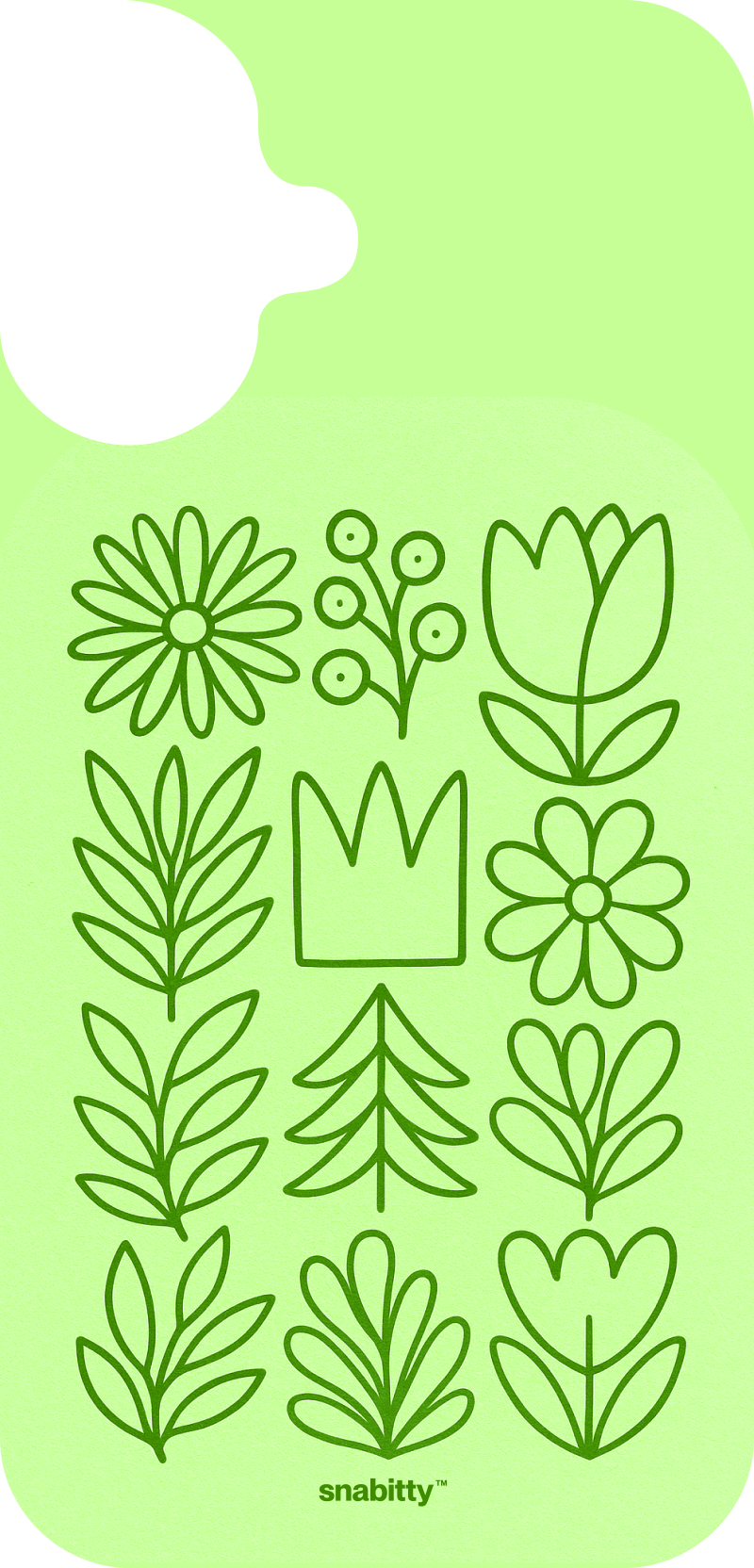 Flowery essentials 2 green