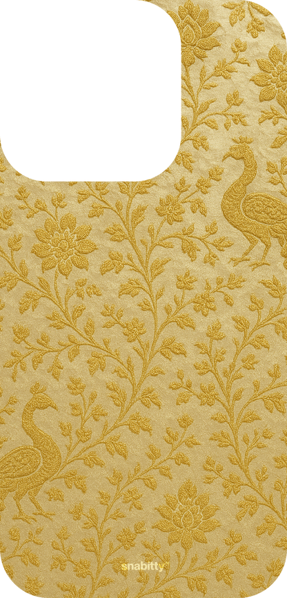 Muga silk embroidery 2