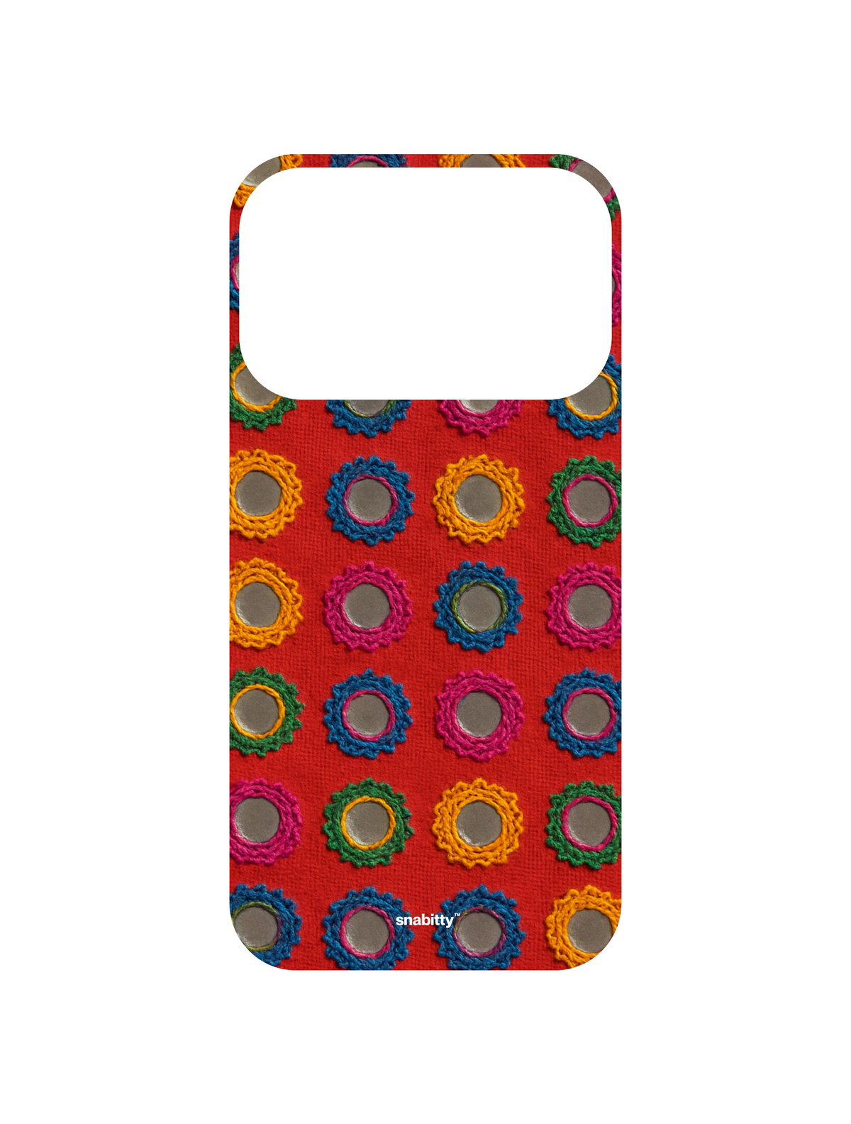 Navaratri mirror work 1