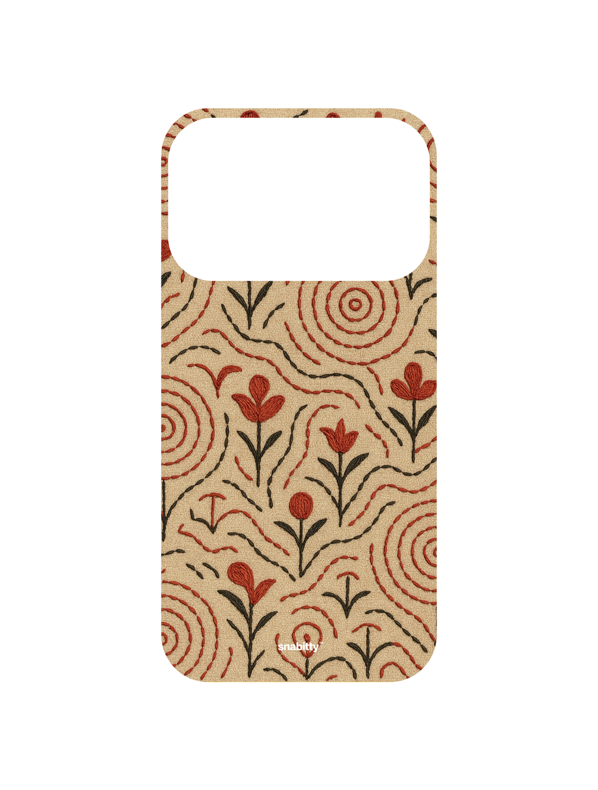 Sujani embroidery motif 1
