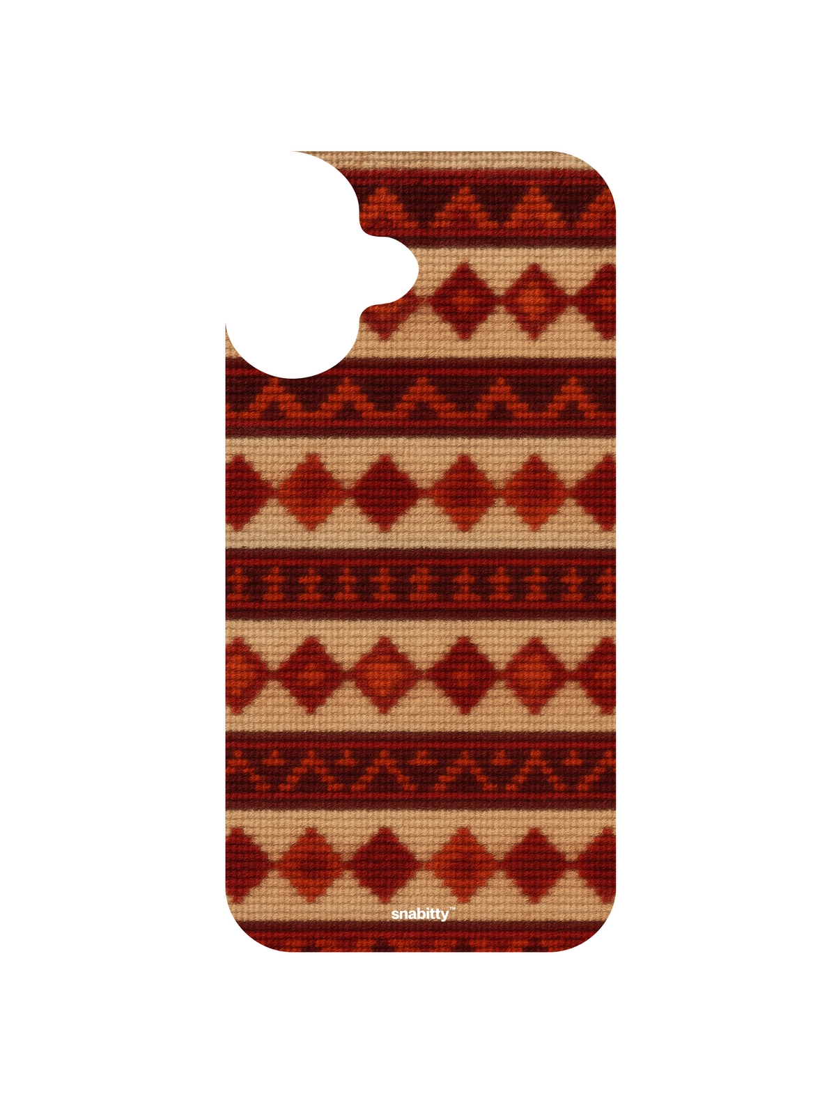 Kullu shawl - Maroon with beige base