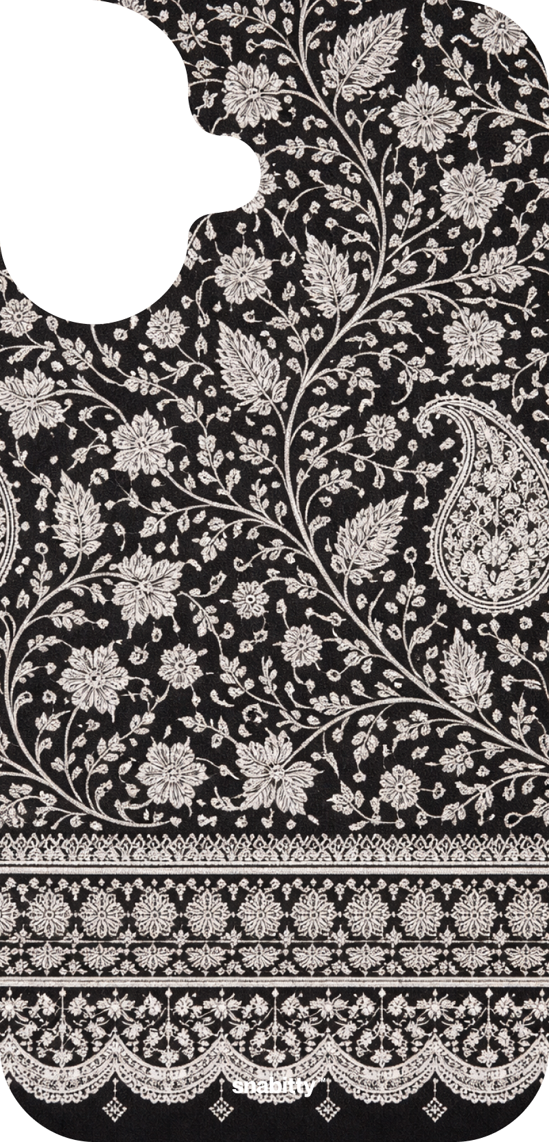 Power black Jaal 1 Chikankari