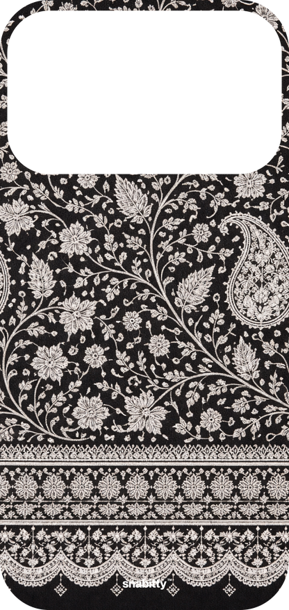 Power black Jaal 1 Chikankari