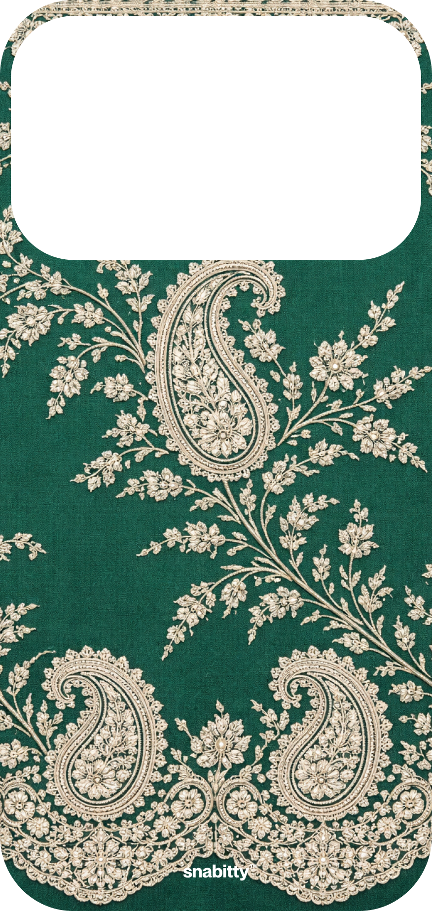 Emerald Jaal Chikankari