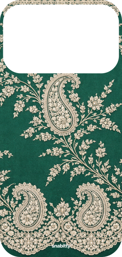 Emerald Jaal Chikankari