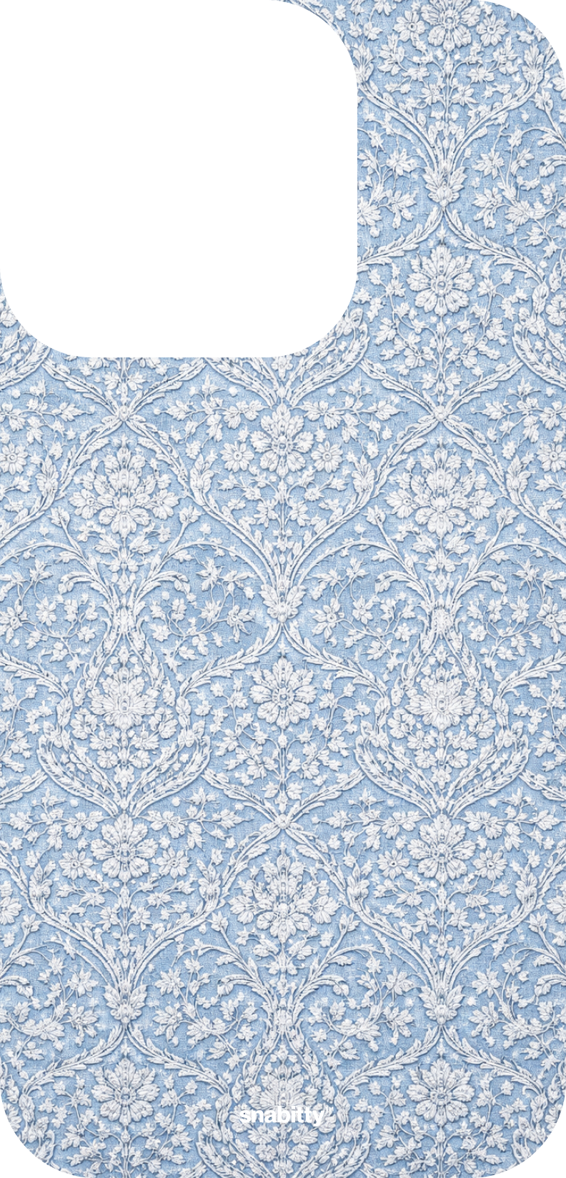 Powder Blue Jaal Chikankari