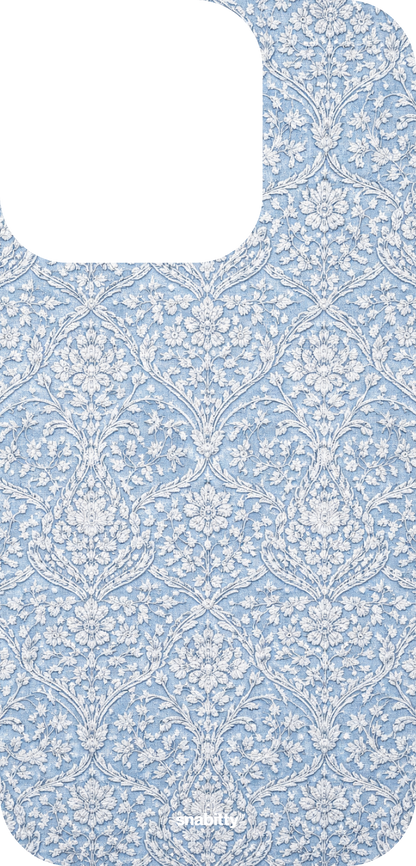 Powder Blue Jaal Chikankari