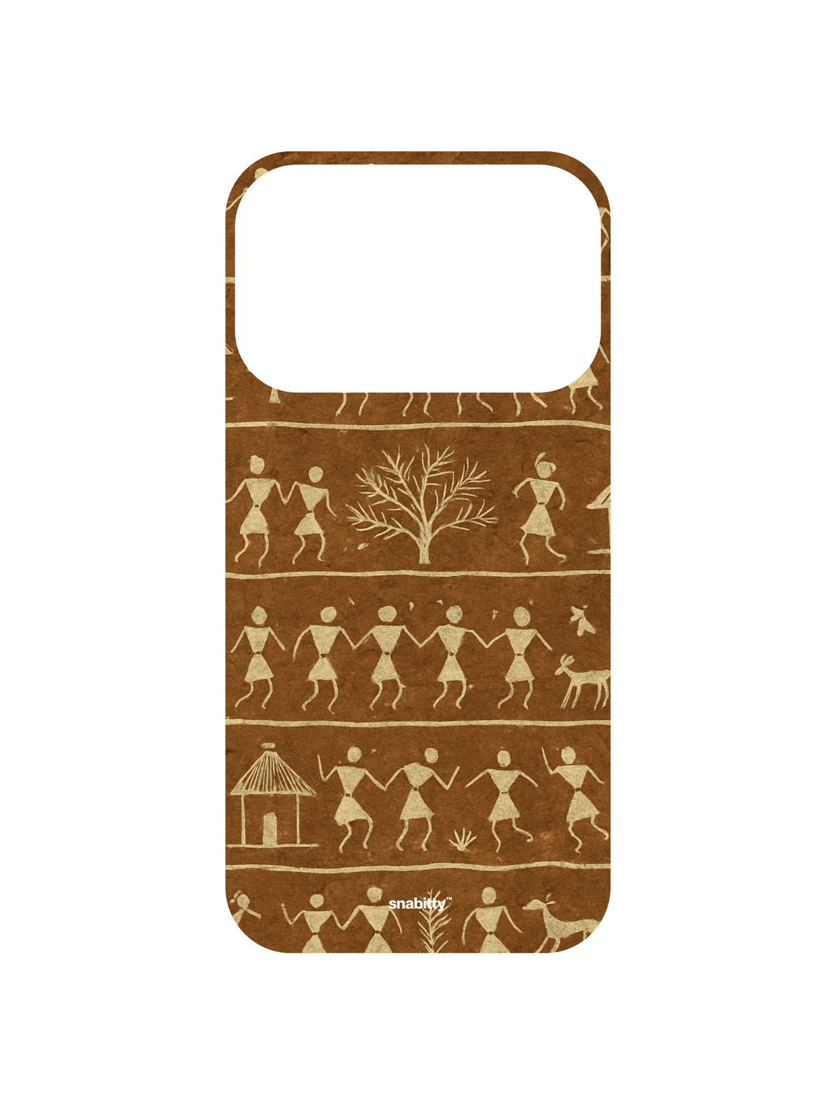 Warli tribal story strip
