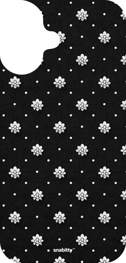 Black Buti Motif 1 Chikankari
