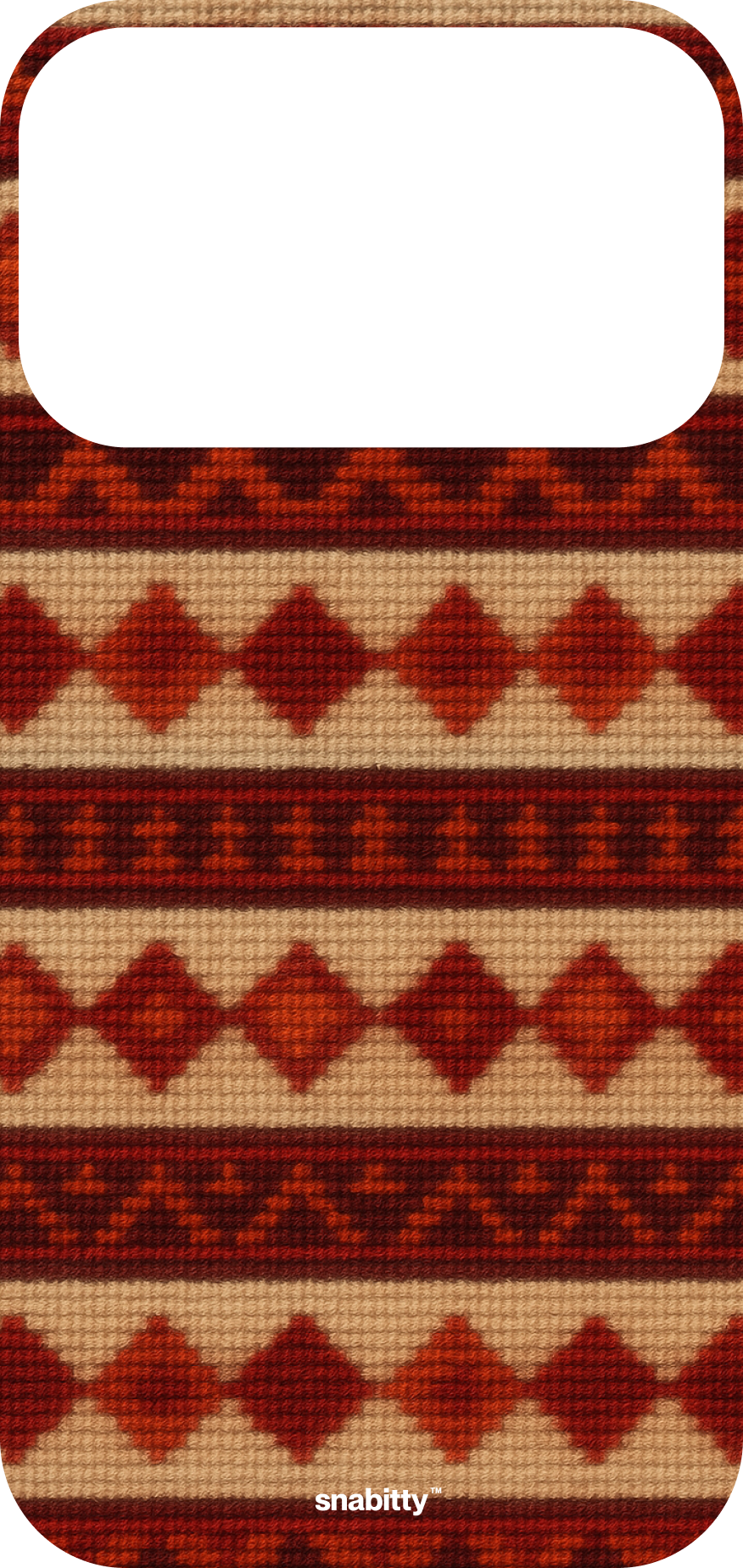 Kullu shawl - Maroon with beige base