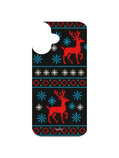 Midnight Reindeer Knit