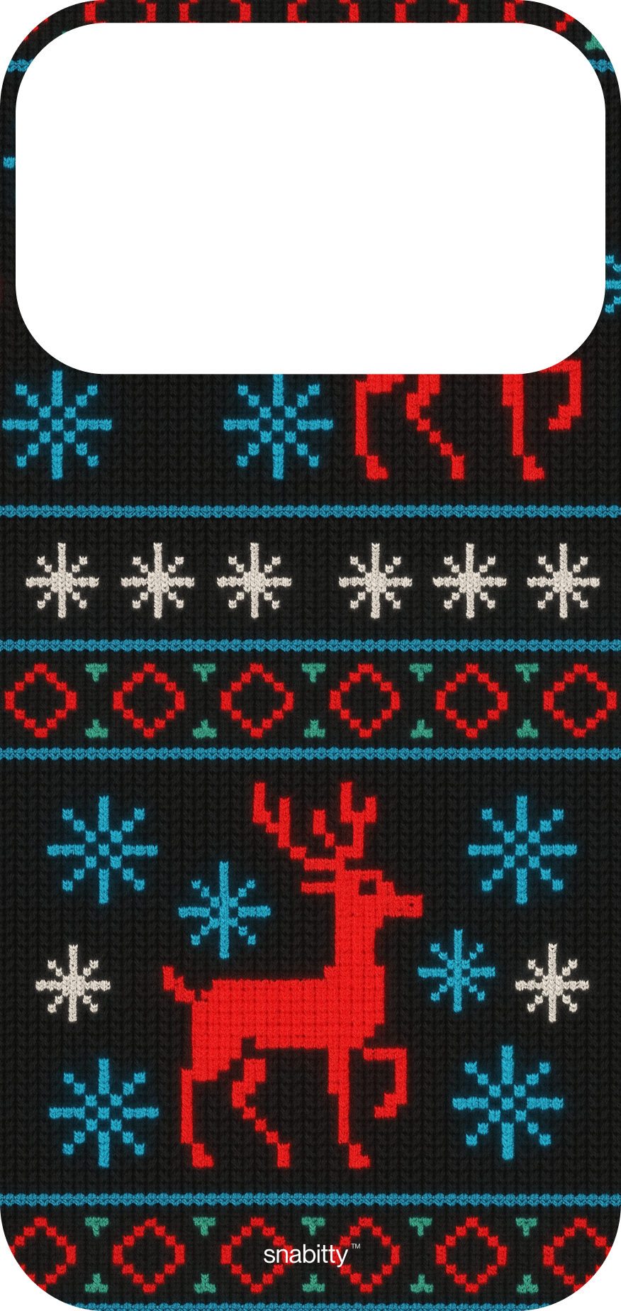 Midnight Reindeer Knit