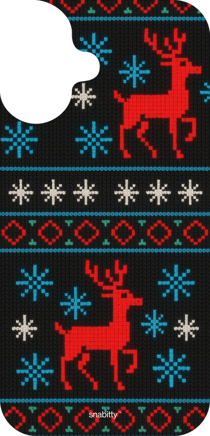 Midnight Reindeer Knit