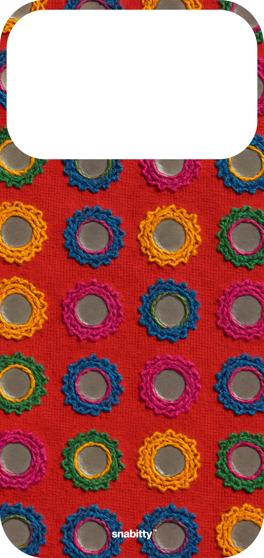 Navaratri mirror work 1