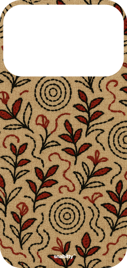 Sujani embroidery motif 2