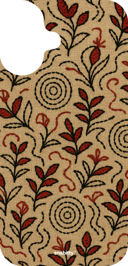 Sujani embroidery motif 2