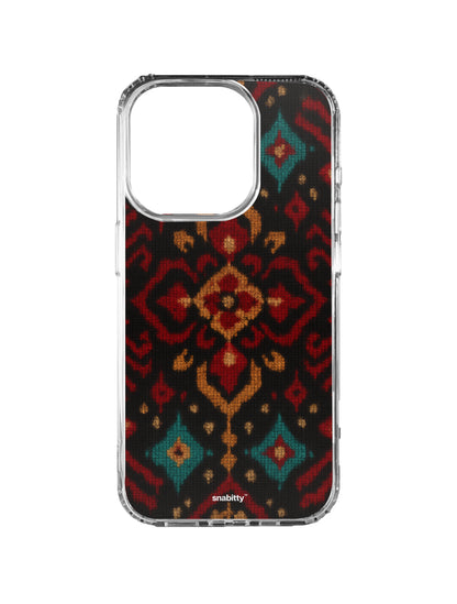 Patola Ikat Dark Bloom 1