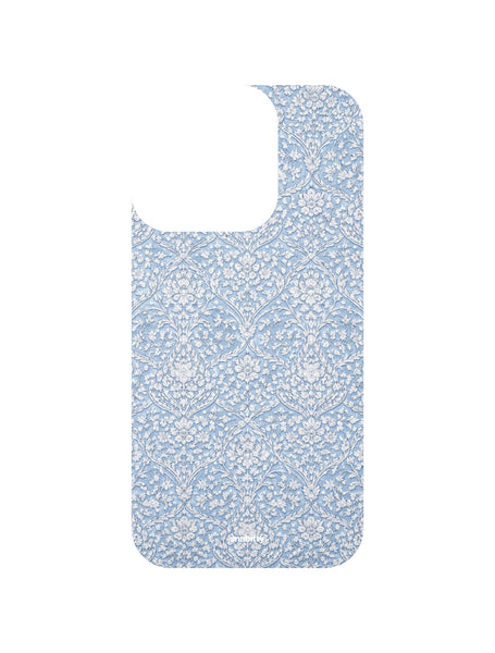 Powder Blue Jaal Chikankari