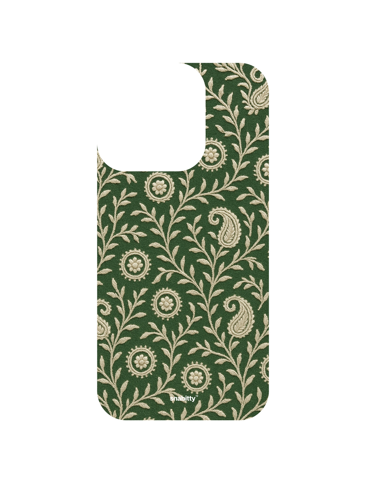 Forest Green Chikankari 1