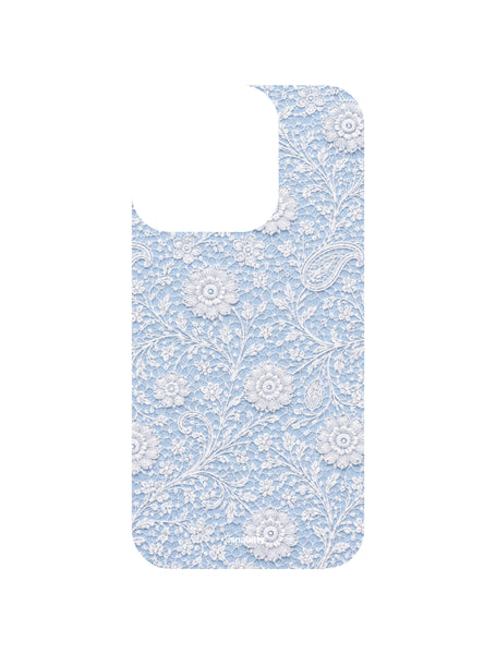 Powder Blue Jaal aur Phool Chikankari