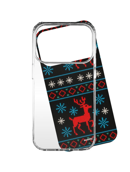 Midnight Reindeer Knit