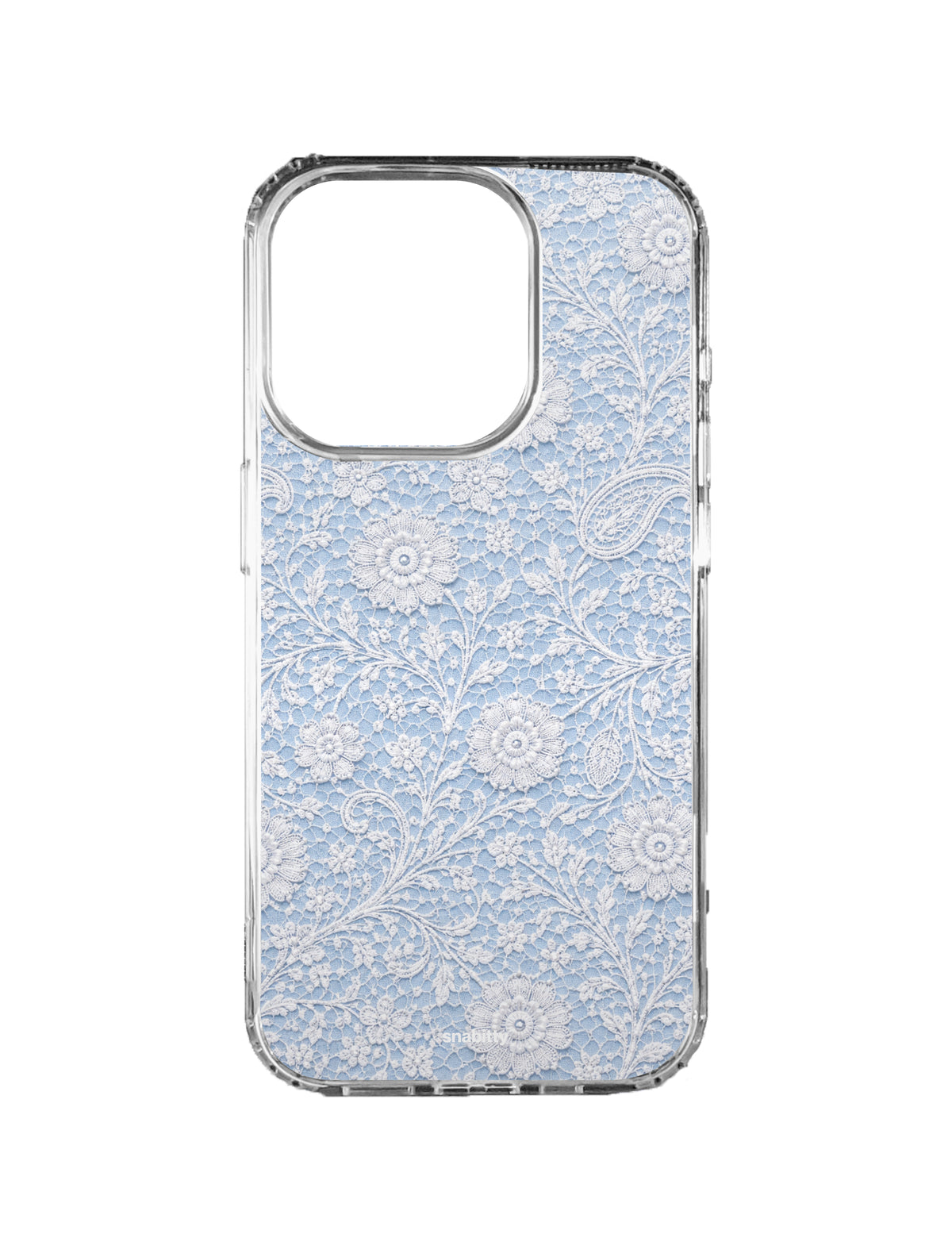 Powder Blue Jaal aur Phool Chikankari