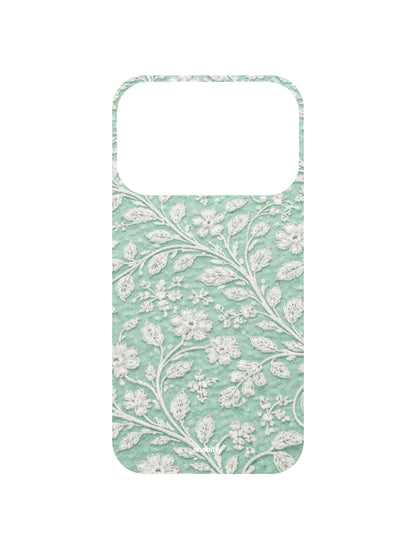 Mint Green Bel aur Phool Chikankari